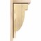 Ekena Millwork Alpine Rough Sawn Corbel w/Backplate, Douglas Fir, 8"W x 8"D x 16"H COR08X08X16ALP01RDF - alternate 3